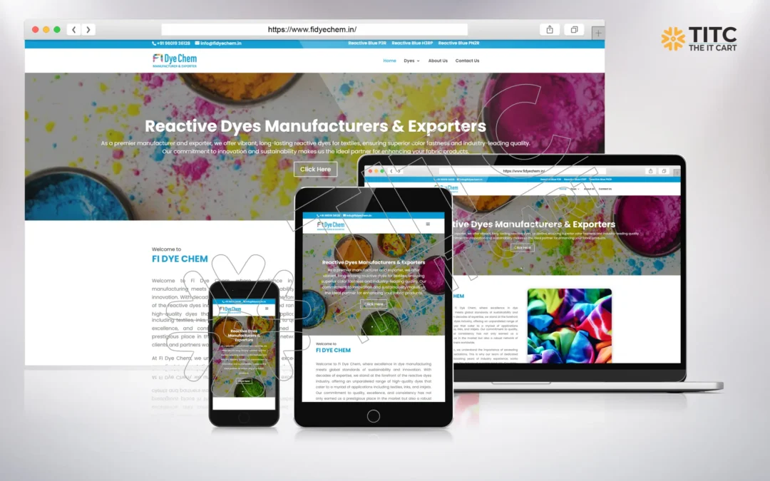 Fi dye Chem Website Design & Development