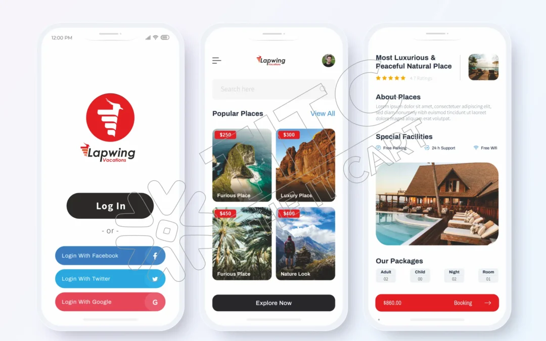 Lapwing Vacations Mobile App