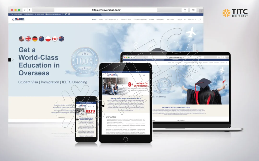 Matrix Education Website Design & Development