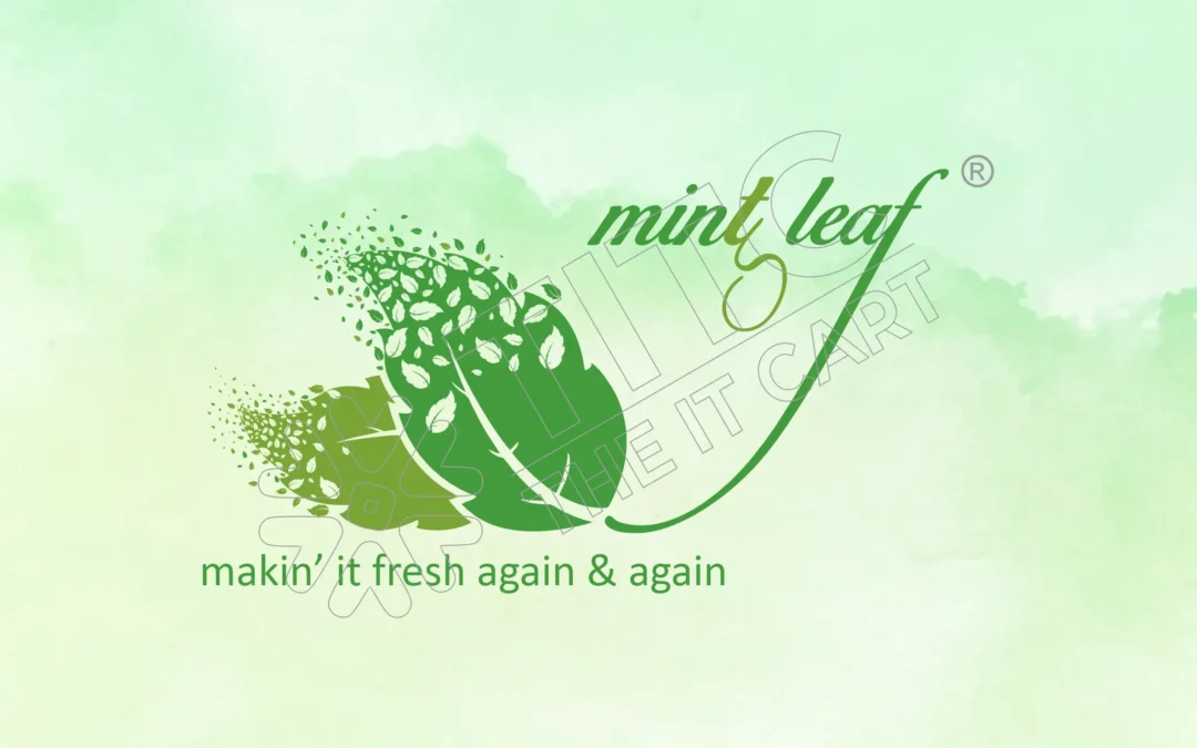 Mint Leaf Logo Design