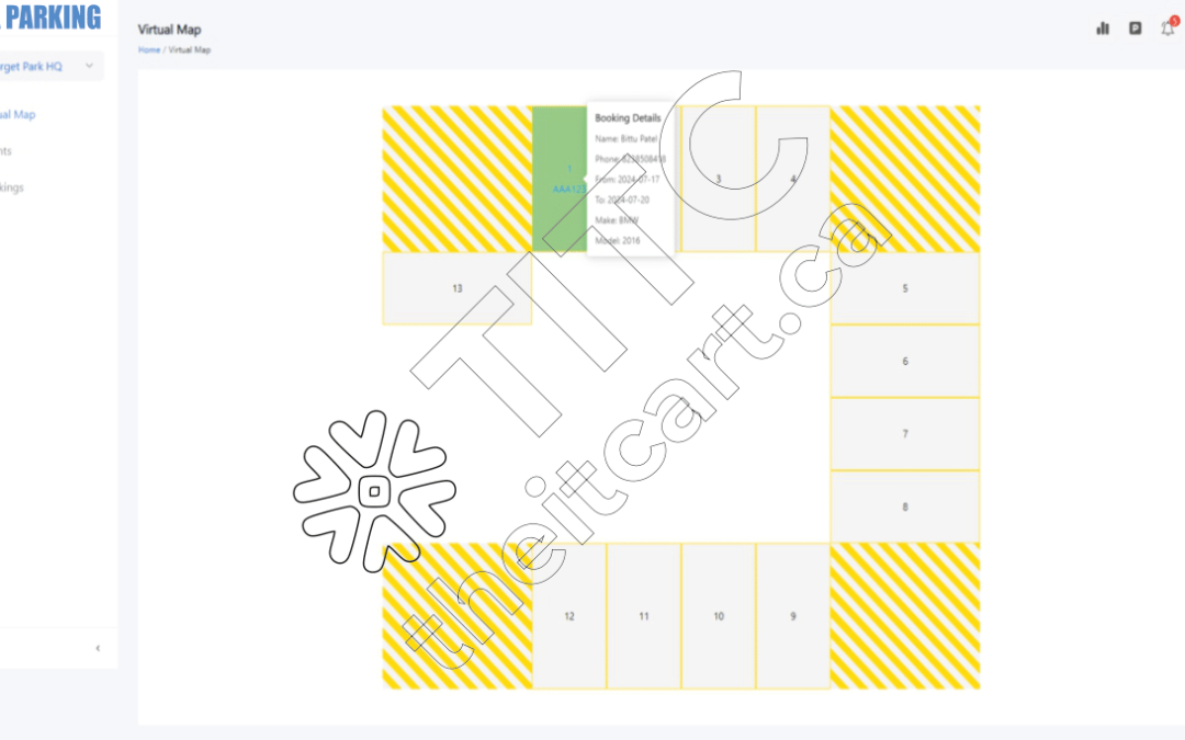 Custom Software For NDA Parking