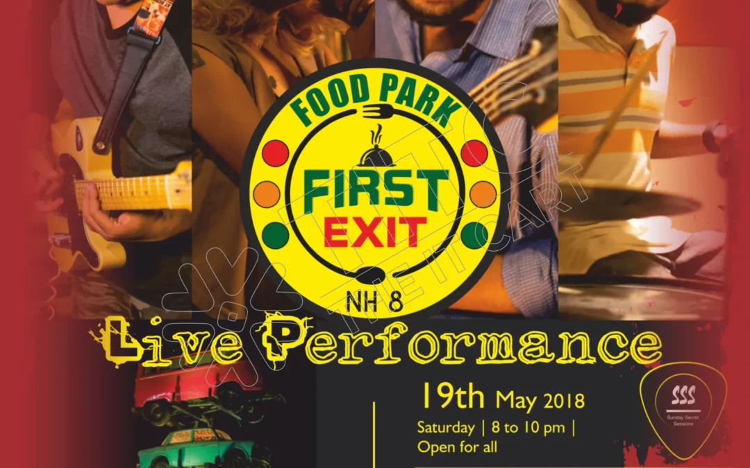 First Exit Food Park Coupon & Poster