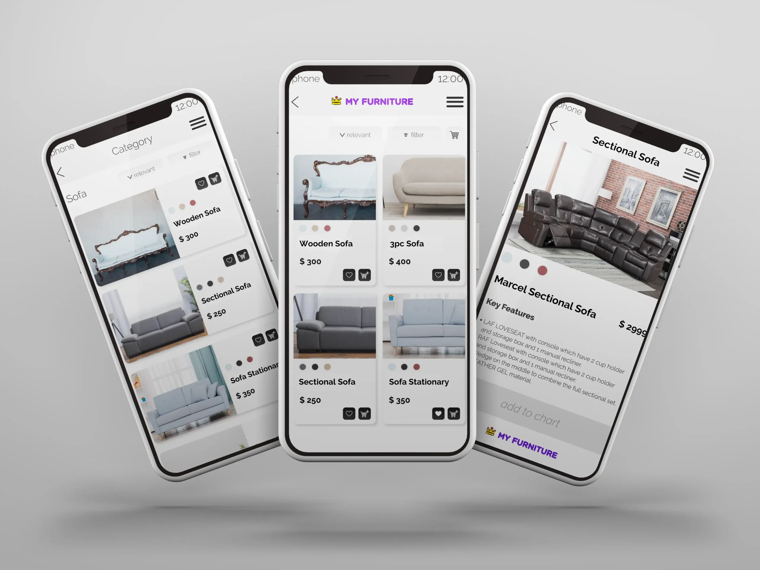 My Furniture Mobile App Development