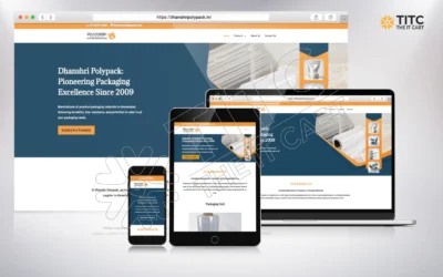 Dhanshri Polypack Website Design & Development